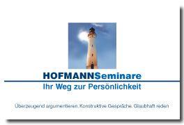Hofmann Seminare, Visitenkarte