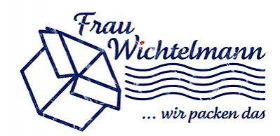 Logo-Entwicklung Frau Wichtelmann, Design Katrin Klink